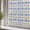 A Million Dreams, variant on Fancy-fix Window Privacy Film, Stained Glass Decorative Static Cling, for Home Kitchen Living Room, Rainbow Crystal Shards, 17.3 x 78.7in