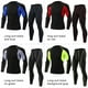 thumbnail image 4 of Sonducket Conjuntos de ropa interior térmica de invierno para hombre, Calzoncillos largos a prueba de viento, mallas elásticas de manga larga, traje para conjuntos de ropa Negro y azul SG Sonducket AP013580-01, 4 of 6