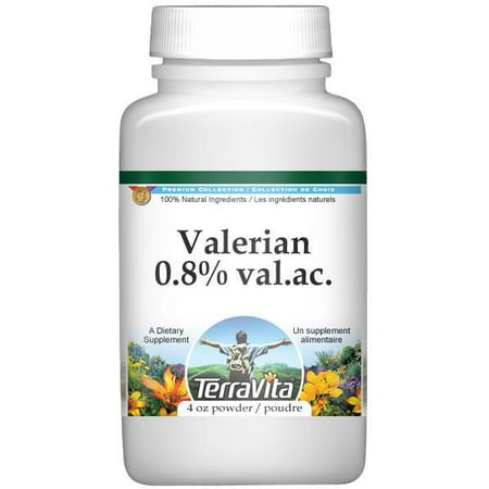 Valériane Extrait 0,8% val.ac. Poudre (4 oz, ZIN: 512431)