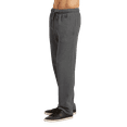 thumbnail image 3 of Men‘s Open Bottom Terry Sweatpants  Elastic Drawstring Waistband  Charcoal Grey S,charcoalgrey(openbottom),XL, 3 of 4