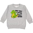 thumbnail image 2 of Inktastic See You Later Alligator Toddler Sweatshirt, 2 of 4