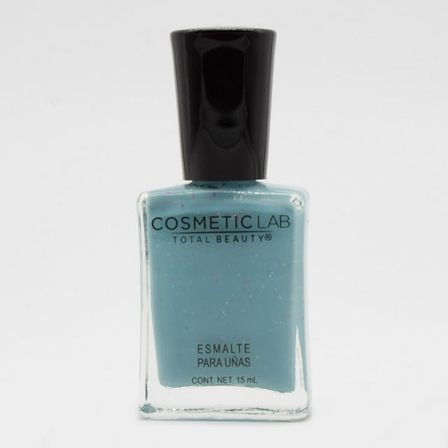 Esmalte Cosmetic Lab Azul con Glitter 15 ml