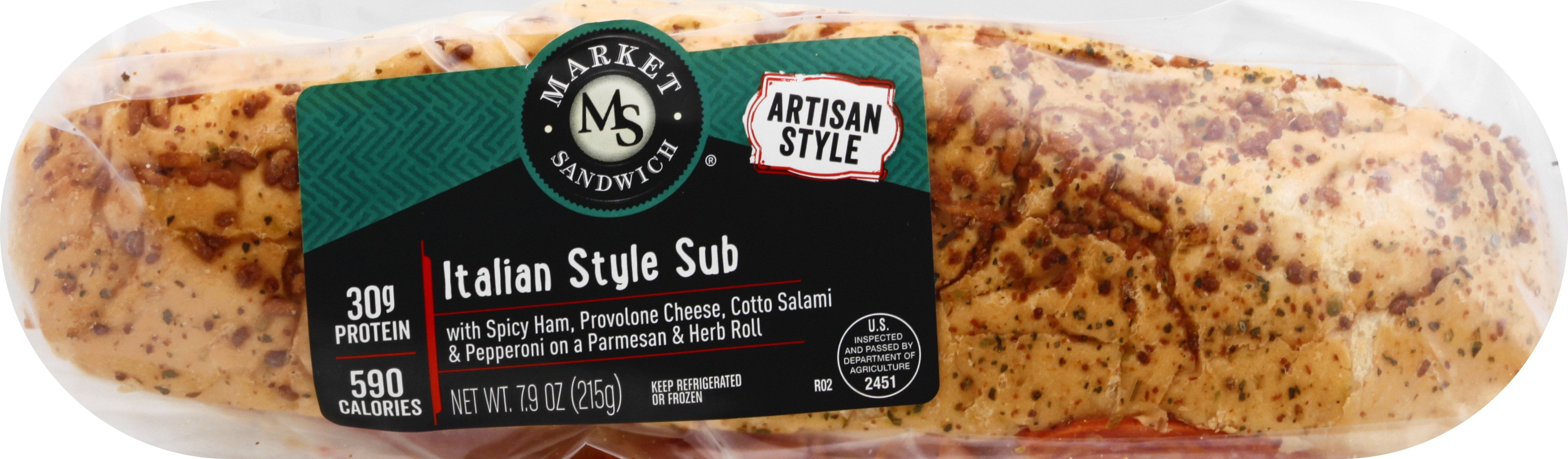 Melster Deli Express Italian Sub Sandwich