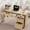 Wood color, variant on Modern Fluted Executive Office Desk 54'' – Built-in Charging Station, Ample Storage, File Drawers – Wooden Computer Writing Desk for Home, Study, Bedroom, Living Room – Wood Color