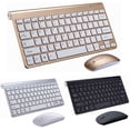 thumbnail image 4 of Teclado inalámbrico español hebreo coreano tailandés, ratón Combo 2,4G, Mini teclado inalámbrico portátil y ratón para Windows, Mac y Android, 4 of 5