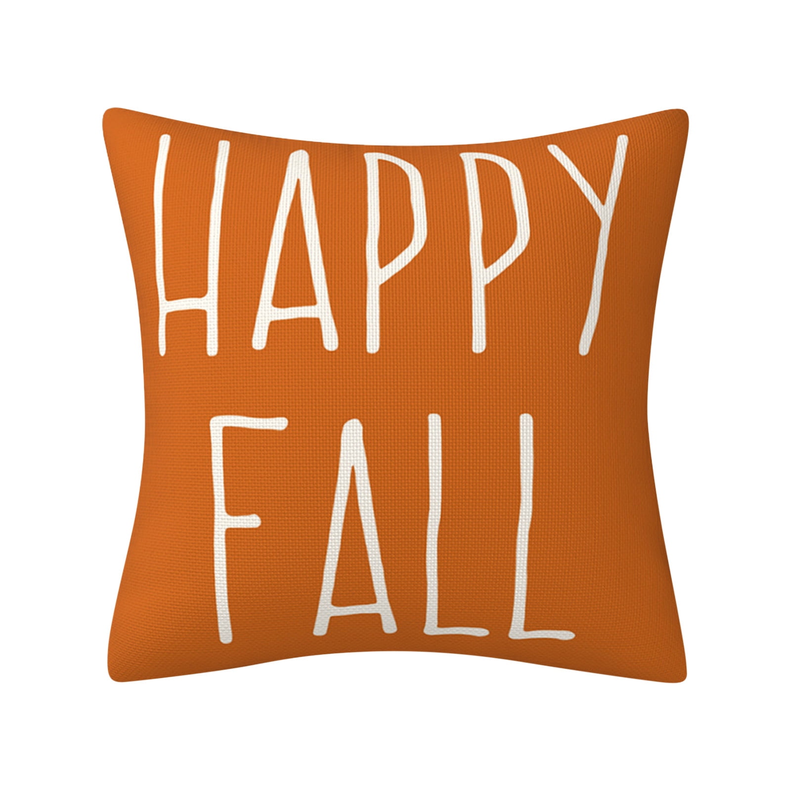 Happy Fall Pillow Covers,Fall Decor Pumpkin Maple Leaf Farmhouse Fall Pillows Decorative Pillow