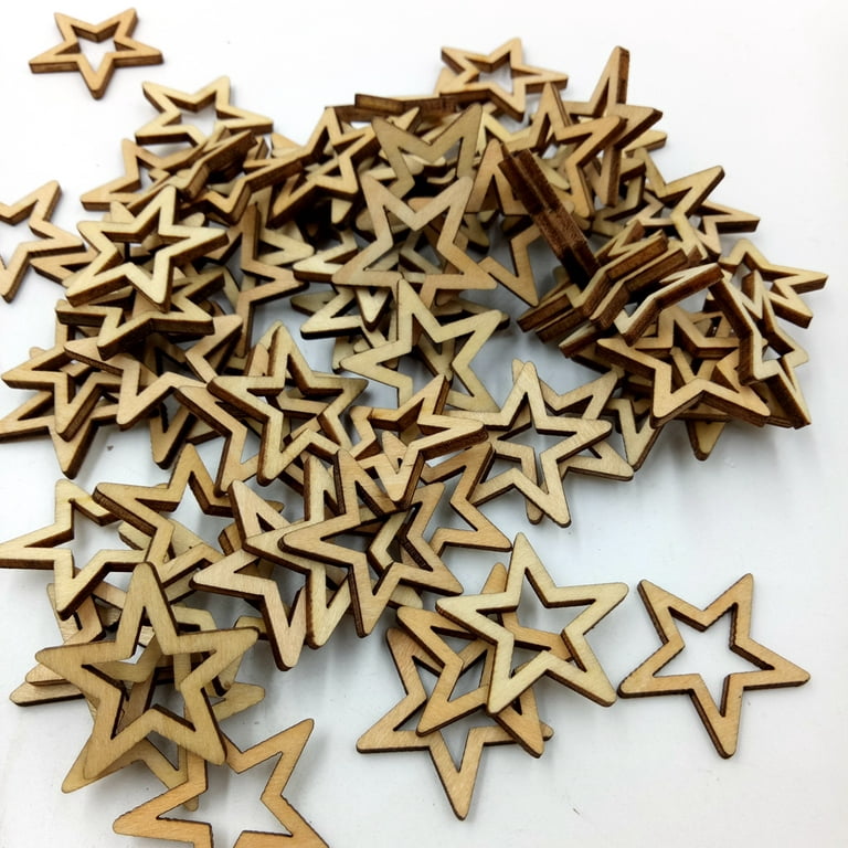 DIY Unfinished Wood Stars - 6 Pc. | Oriental Trading