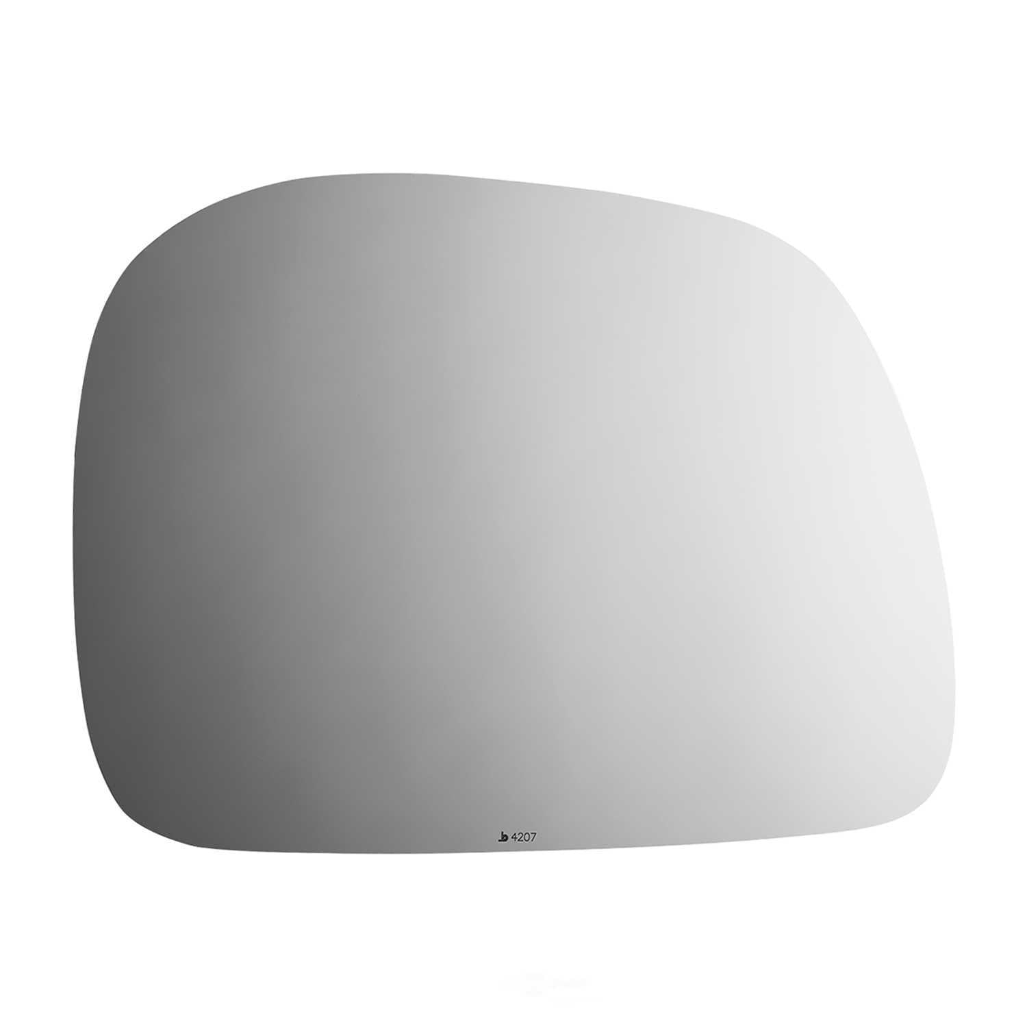 Burco Side View Mirror Replacement Glass - Clear Glass - 4207