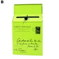 thumbnail image 4 of YAOMOBB School Suggestion Box Rustic Style Mailbox Suggestion Box Wall Mounted Secure Vibrant Color Workplace Feedback Box with Locking, 4 of 6