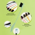 thumbnail image 3 of NIBOLOG Dual End Hairline Brush Multifunctional ABS Beauty Double Side Hair Comb Control Styling Brush for Home Use, 3 of 8