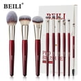 thumbnail image 3 of Beilirou 8 / 9 / 15 / 30 base maquillaje cepillo corrector sombra de ojos, ceja, pestañas, delineador de ojos conjunto combinado multifuncional, 3 of 5