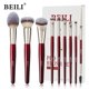 thumbnail image 3 of Beilirou 8 / 9 / 15 / 30 base maquillaje cepillo corrector sombra de ojos, ceja, pestañas, delineador de ojos conjunto combinado multifuncional, 3 of 5