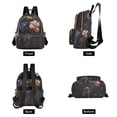 thumbnail image 4 of FORMRS Mini Backpack Purse for Women Travel Daypack Casual Shoulder Bag, Black Watercolor Space, 4 of 7