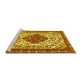 thumbnail image 2 of Ahgly Company Machine Washable Indoor Rectangle Persian Yellow Traditional Area Rugs, 2' x 3', 2 of 4