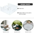 thumbnail image 2 of unbranded 2pcs Desktop Napkin Stand Acrylic Clear Table Napkin Organizer Kitchen Counter Napkin Holder, 2 of 8