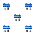 thumbnail image 1 of maskred Metal Front Rear Gear Box Mount For 1/18 Hobbico Dromida Speed With Durable Metal Front Rear Gear Box Mount For 1/18 dark blue 5Set, 1 of 6
