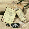 12 Pirate Party Invitations Message In A Bottle
