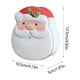 thumbnail image 3 of Caja para guardar bocadillos navideños | Lata de hierro con diseño de Papá Noel | Contenedor para galletas y dulces navideños | Decoración y regalo festivo para la cocina | 18 x 15 x 6 cm, 3 of 5