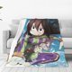 thumbnail image 1 of Manta My Hero Academia para hombres y mujeres, manta de tela súper suave y esponjosa, acogedora y cálida, adecuada para sofá, cama, manta de viaje, regalo para todas las estaciones 80 "X60", 1 of 8