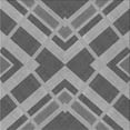 thumbnail image 1 of Ahgly Company Machine Washable Indoor Square Transitional Grey Gray Area Rugs, 4' Square, 1 of 7