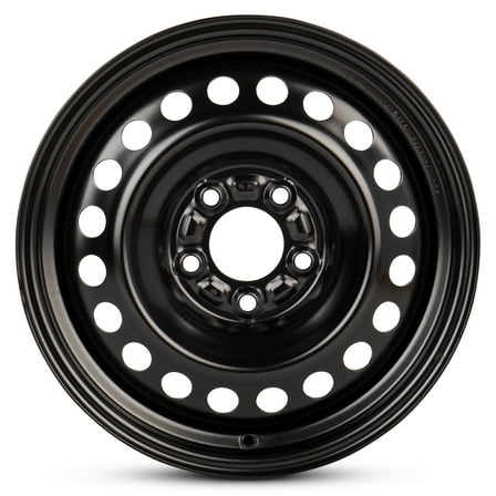 For 2002-2010 Ford Explorer 16 Inch Painted Black Rim - OE Direct Replacement - Road Ready Car Wheel