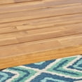 thumbnail image 6 of Kellan Outdoor Rectangular Acacia Wood Coffee Table, Teak, 6 of 7