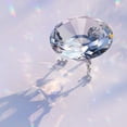 thumbnail image 4 of MerryNine  80mm/3.15" Crystal Diamonds Paperweight with Stand, Diamond Wedding Party Decor, 4 of 6