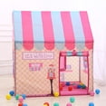 thumbnail image 3 of Casa de postre, tienda de juegos para niños, tienda de campaña pequeña, tienda de campaña para casa en el árbol, construcción robusta, 3 of 8
