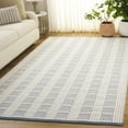 thumbnail image 2 of SAFAVIEH Vermont Darwin Geometric Area Rug, Blue/Ivory, 5' x 8', 2 of 10