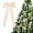 G, variant on Velvet Bows for Christmas Tree, Vintage Rustic Small Craft Bows Ornaments for Garland Wreath Gift Wrapping Candy Bags Party DIY Decorations for Tree Garland Wreath Indoor Xmas Decoration(1pc)