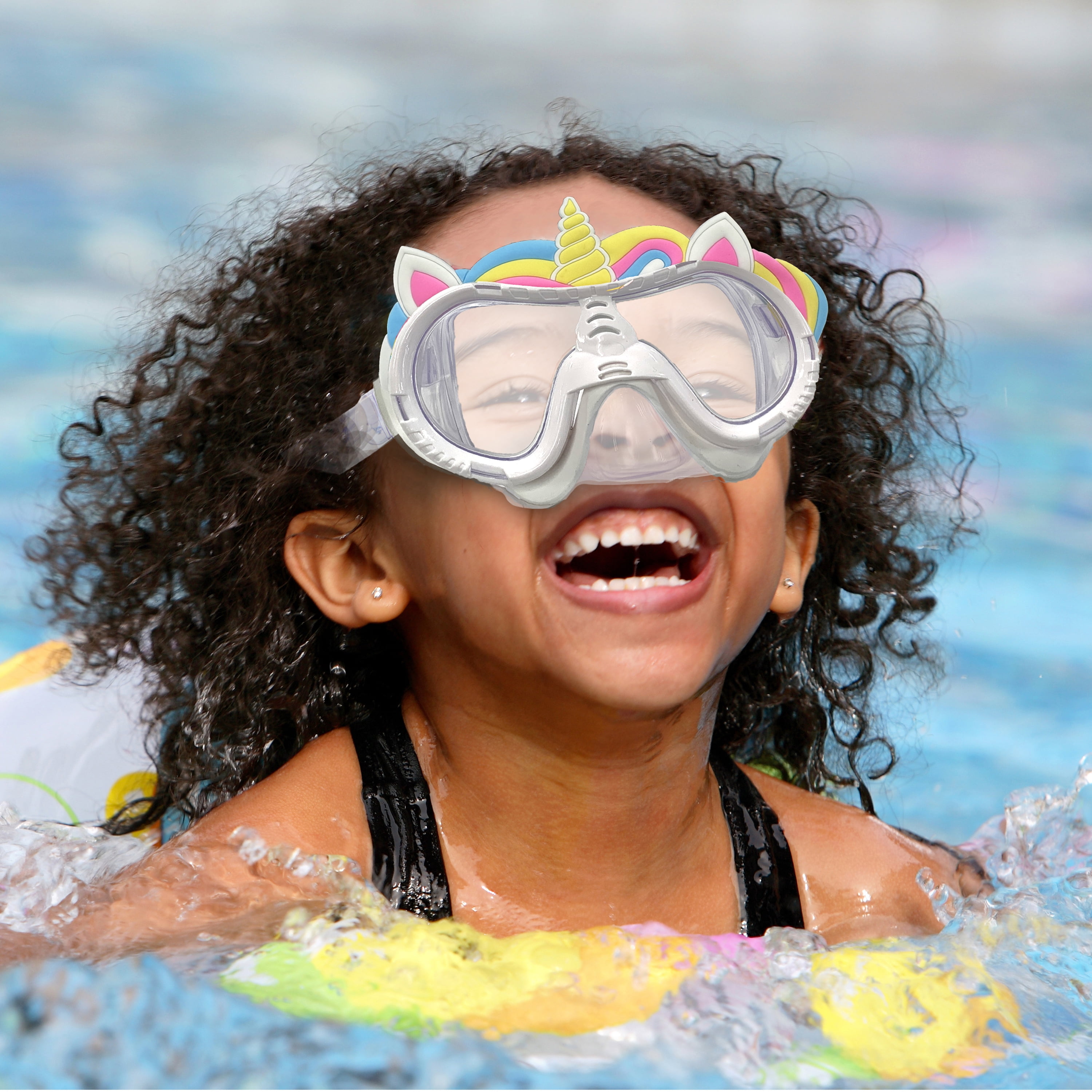 (2 pack) Dolfino Unicorn Swim Goggle Mask, Unisex
