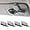 4Pcs Silver Grey, variant on 2 Packs Sunglasses Holders for Car Visor - Magnetic Leather Sunglasses Holder and Ticket Card Clip - Car Visor Accessories (Silver Grey)