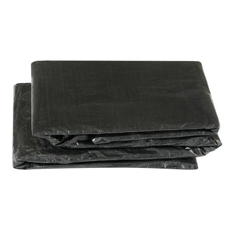 Machrus Upper Bounce 10x17ft Rectangle Trampoline Weather Cover - Weather-Resistant Trampoline Protective Cover - Black