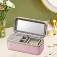 thumbnail image 3 of Osdhezcn Delicate Pink Jewelry Storage Container with Multi Layer For Fashion Enthusiasts, 3 of 10