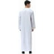 thumbnail image 3 of Kaftan musulmán con estampado para hombre, estilo realeza islámica de Dubái, túnica retro de cuello redondo y mangas largas, abaya holgada, kandoura, 3 of 5