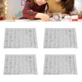 thumbnail image 4 of 4 Uds De Sellos Transparentes ANGGREK Decorativos con Letras Juego de sellos en Relieve, 4 of 8