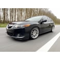 thumbnail image 3 of Ikon Motorsports Compatible with 09-10 Acura TSX CU1 JDM Type S Style Front Bumper Lip Spoiler - Urethane PU, 3 of 8