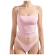 thumbnail image 1 of Camiseta sin mangas sexy de cuello cuadrado y tirantes ajustables para mujer - XS-XL, 1 of 8