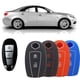 thumbnail image 2 of Llavero de silicona Kenally para coche Fob de 3 botones Desmontable protección vehículos automotrices color negro, 2 of 6