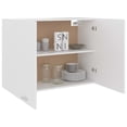 thumbnail image 5 of vidaXL Hanging Cabinet White 31.5"x12.2"x23.6" Engineered Wood, 5 of 11