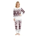 thumbnail image 3 of Lvotionpl 2026 Match Family Christmas Pjs, Matching Christmas Pajamas Long Sleeve Top & Pants Set Matching Holiday Family Pajama Xmas Sets, 3 of 4