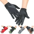 thumbnail image 2 of 1 Pair Outdoor Gloves Touch Screen Sunscreen Full Fingers Thin Women Mittens for Climbing, 2 of 8