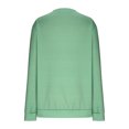 thumbnail image 5 of Lilgiuy Tunic Sweatshirt for Women 2023 Fall Long Sleeve Thanksgiving Print Sweatshirt Cute Pumpkin Graphic T Shirts Crewneck Pullover Tops for Home Leisure, 5 of 5