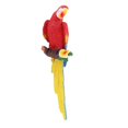 thumbnail image 2 of Resina Artesanía Realista Loro Pájaro Decorativo Planta Colgante Rojo kaili Sencillez, 2 of 4