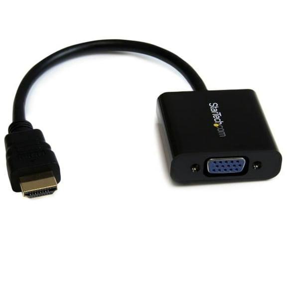 1080p 60Hz HDMI to VGA High Speed Display Adapter, Active HDMI to VGA (M/F) Video Converter for Laptop / Desktop