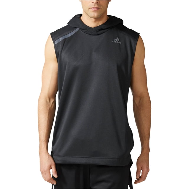 Sudadera con capucha Adidas Essentials para hombre negro mediana