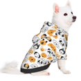 thumbnail image 2 of Fotbe Dog Faces Sudadera con Estampado para Perros Pequeños – Suéter con Capucha para Mascotas, Tela Suave de Forro Polar con Bolsillo-Large, 2 of 7