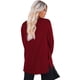 thumbnail image 5 of Suéteres para Mujer Manga Larga Cuello Redondo Color Sólido Tops de Moda Adepaton WRMH-137-22, 5 of 5