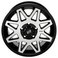 thumbnail image 2 of 5/114.3 (5/4.5) Tusk Tintic Wheel 15x7 6.0 + 1.0 Machined/Black for Polaris Rzr Pro R 4 Troy Lee Designs Edition 2023, 2 of 3