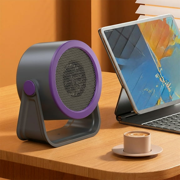 Desktop Heater, Portable Mini Heater with Fast Heating, Energy Efficient Electric Heater for Office Home Use, Personal Desk Heater with Overheat Protection